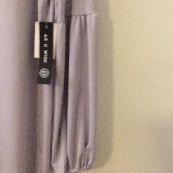 Brand new lilac, long sleeve dress - Picture 2 of 4